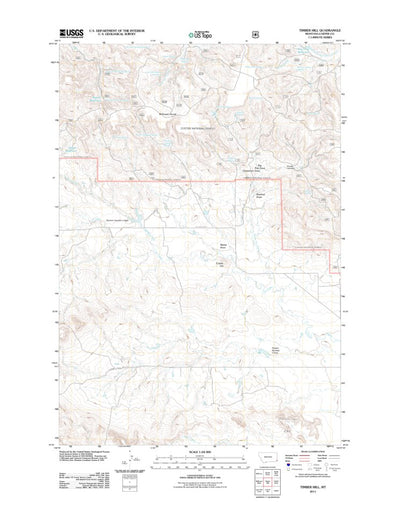 Timber Hill, MT (2011, 24000-Scale) Preview 1