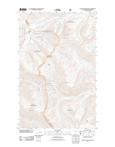 Tuchuck Mountain, MT (2011, 24000-Scale) Preview 1
