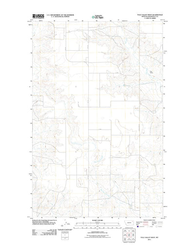 Tule Valley West, MT (2011, 24000-Scale) Preview 1