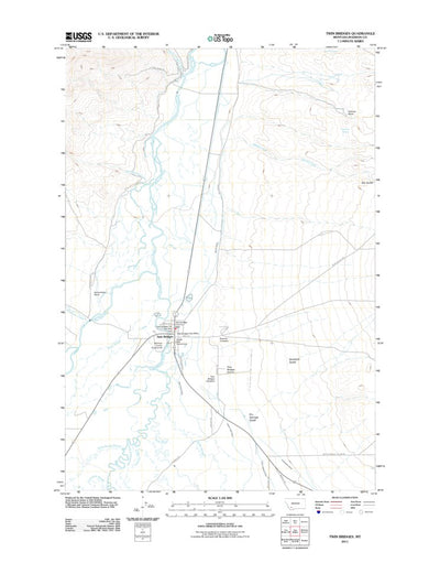 Twin Bridges, MT (2011, 24000-Scale) Preview 1