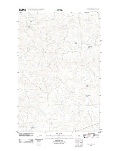 Twin Buttes, MT (2011, 24000-Scale) Preview 1