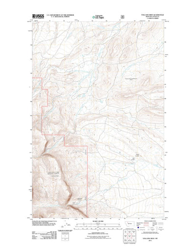 Volcano Reef, MT (2011, 24000-Scale) Preview 1