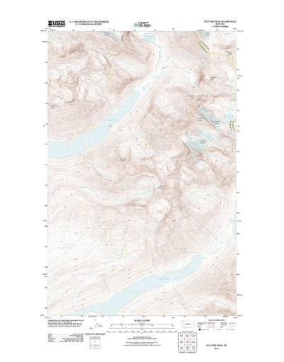 Vulture Peak, MT (2011, 24000-Scale) Preview 1