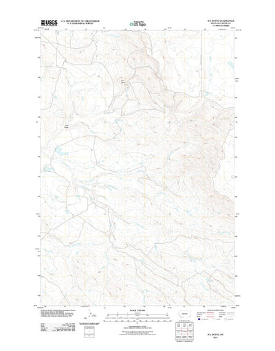 W L Butte, MT (2011, 24000-Scale) Preview 1