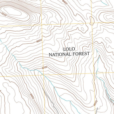 Wapiti Lake, MT (2011, 24000-Scale) Preview 2
