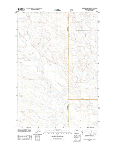 Waterhole Creek, MT-ND (2011, 24000-Scale) Preview 1