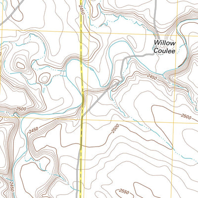 Weigand Reservoir, MT (2011, 24000-Scale) Preview 3