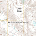 West Boulder Plateau, MT (2011, 24000-Scale) Preview 2
