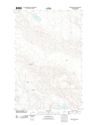 Whitcomb Lake, MT (2011, 24000-Scale) Preview 1