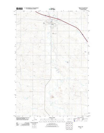 Wibaux, MT (2011, 24000-Scale) Preview 1