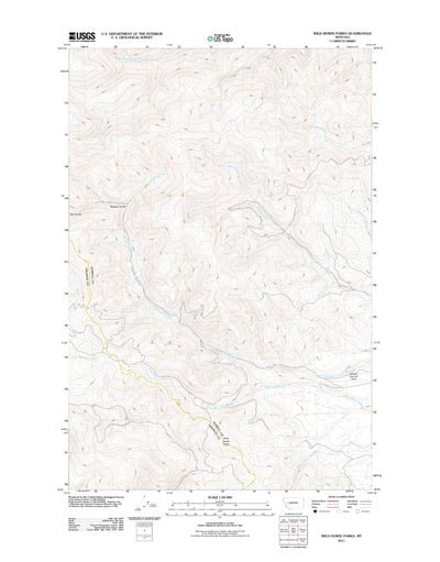 Wild Horse Parks, MT (2011, 24000-Scale) Preview 1