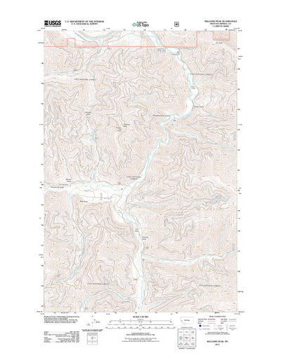 Williams Peak, MT (2011, 24000-Scale) Preview 1