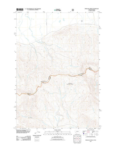 Winslow Creek, MT-ID (2011, 24000-Scale) Preview 1