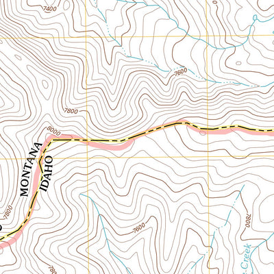 Winslow Creek, MT-ID (2011, 24000-Scale) Preview 2