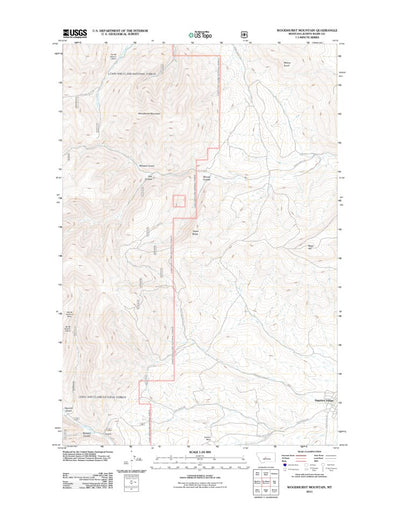 Woodhurst Mountain, MT (2011, 24000-Scale) Preview 1