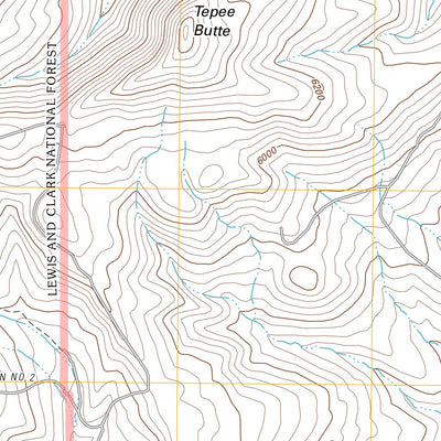 Woodhurst Mountain, MT (2011, 24000-Scale) Preview 2