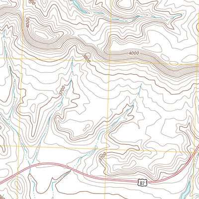 Woody Mountain NW, MT (2011, 24000-Scale) Preview 2