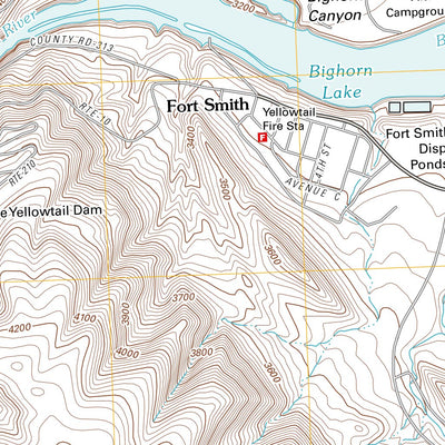Yellowtail Dam, MT (2011, 24000-Scale) Preview 2