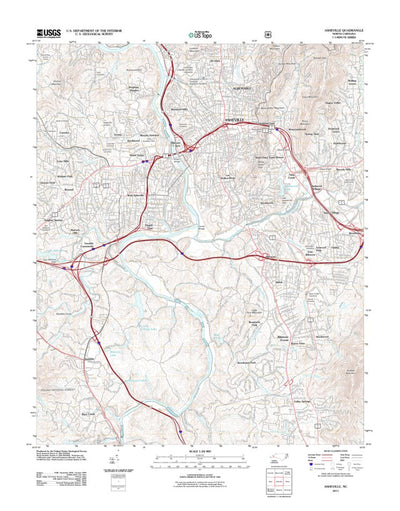 Asheville, NC (2011, 24000-Scale) Preview 1