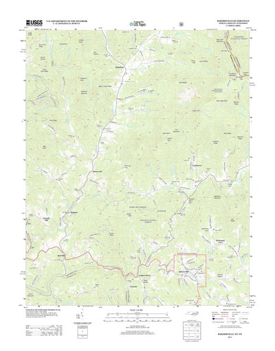 Bakersville, NC-TN (2013, 24000-Scale) Preview 1