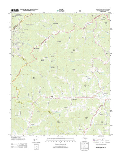 Bald Creek, NC-TN (2013, 24000-Scale) Preview 1