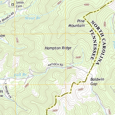 Baldwin Gap, NC-TN (2013, 24000-Scale) Preview 3