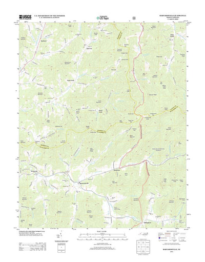 Barnardsville, NC (2013, 24000-Scale) Preview 1