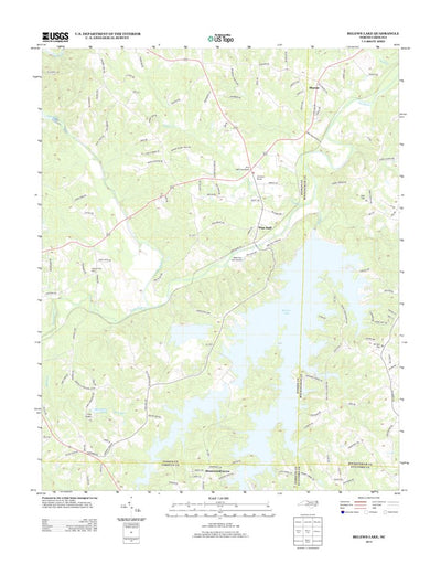 Belews Lake, NC (2013, 24000-Scale) Preview 1