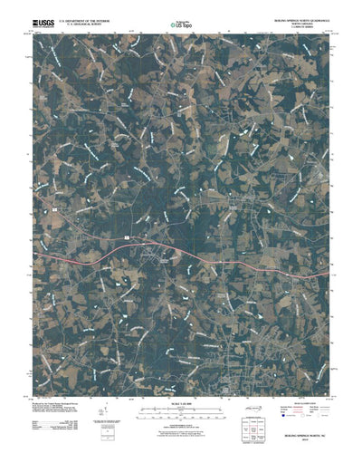 Boiling Springs North, NC (2010, 24000-Scale) Preview 1