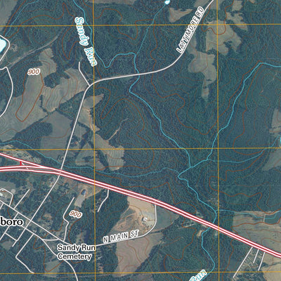 Boiling Springs North, NC (2010, 24000-Scale) Preview 2