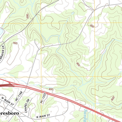 Boiling Springs North, NC (2013, 24000-Scale) Preview 2