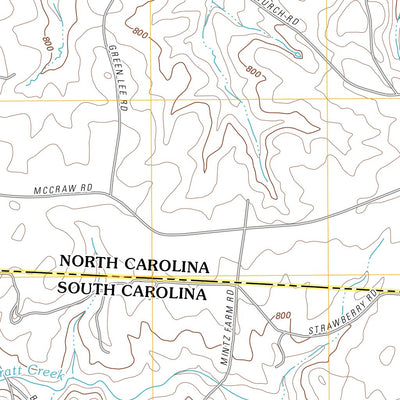 Boiling Springs South, NC-SC (2011, 24000-Scale) Preview 2