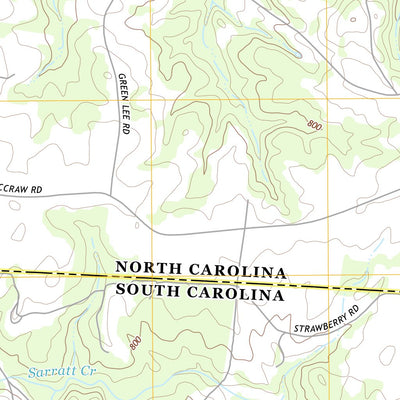 Boiling Springs South, NC-SC (2013, 24000-Scale) Preview 2