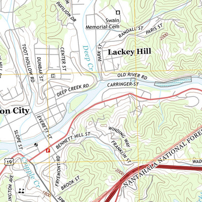 Bryson City, NC (2013, 24000-Scale) Preview 2