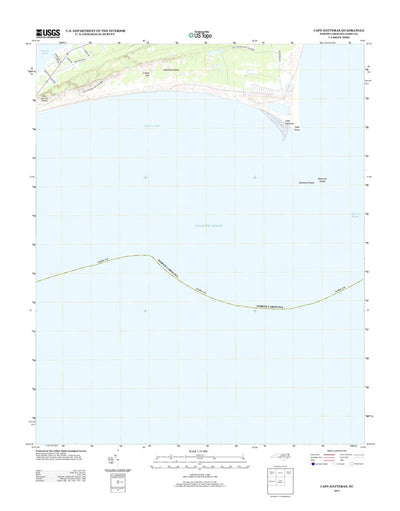 Cape Hatteras, NC (2013, 24000-Scale) Preview 1