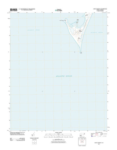 Cape Lookout, NC (2011, 24000-Scale) Preview 1
