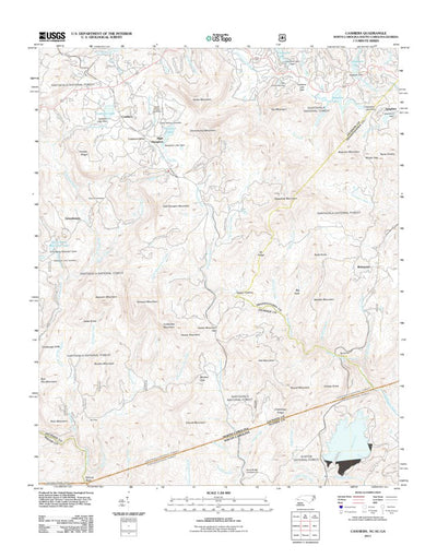 Cashiers, NC-SC-GA (2011, 24000-Scale) Preview 1