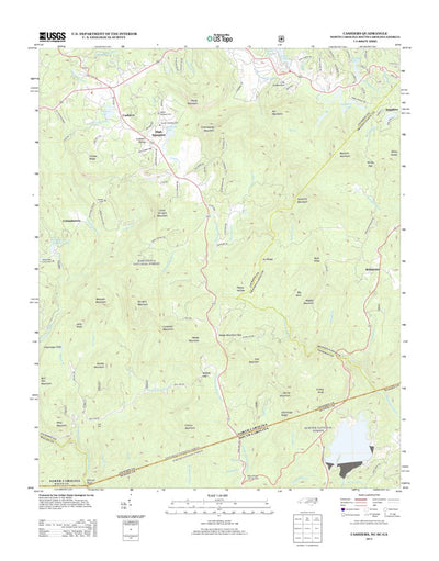Cashiers, NC-SC-GA (2013, 24000-Scale) Preview 1