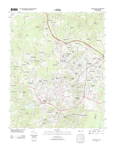 Chapel Hill, NC (2013, 24000-Scale) Preview 1