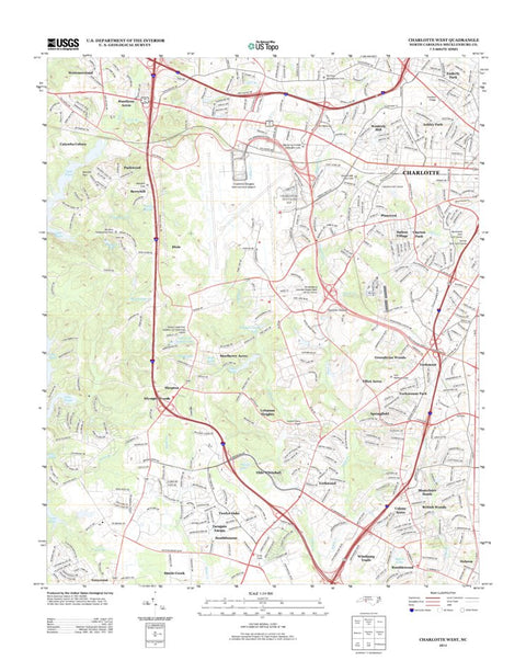 Charlotte West, NC (2013, 24000-Scale) Preview 1