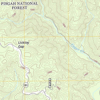 Chestnut Mountain, NC (2013, 24000-Scale) Preview 2