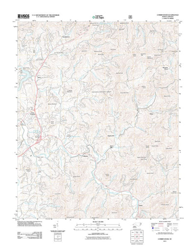 Corbin Knob, NC (2011, 24000-Scale) Preview 1
