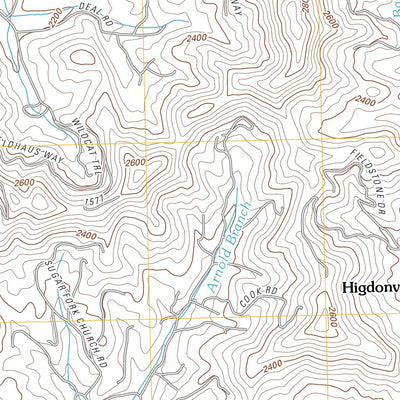 Corbin Knob, NC (2011, 24000-Scale) Preview 2