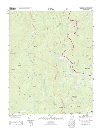 Cove Creek Gap, NC (2013, 24000-Scale) Preview 1