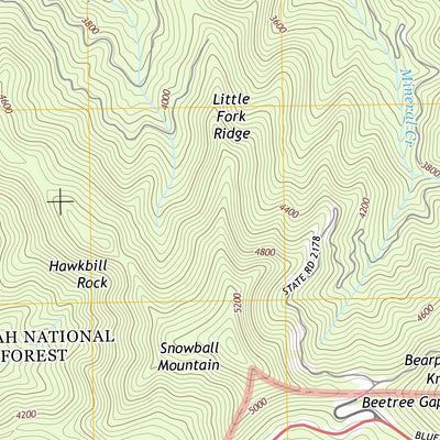 Craggy Pinnacle, NC (2013, 24000-Scale) Preview 3