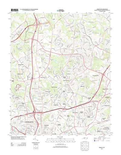 Derita, NC (2013, 24000-Scale) Preview 1