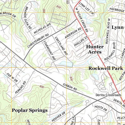Derita, NC (2013, 24000-Scale) Preview 2