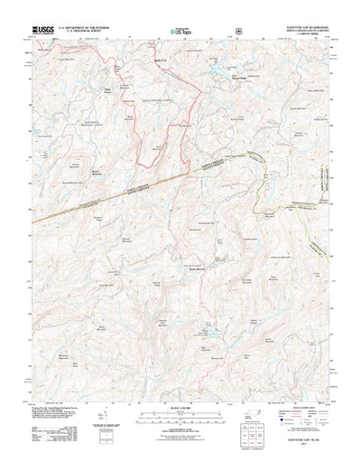 Eastatoe Gap, NC-SC (2011, 24000-Scale) Preview 1