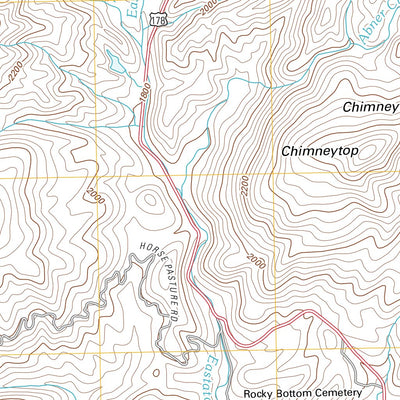 Eastatoe Gap, NC-SC (2011, 24000-Scale) Preview 2