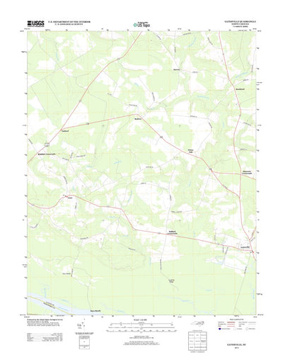Gatesville, NC (2013, 24000-Scale) Preview 1